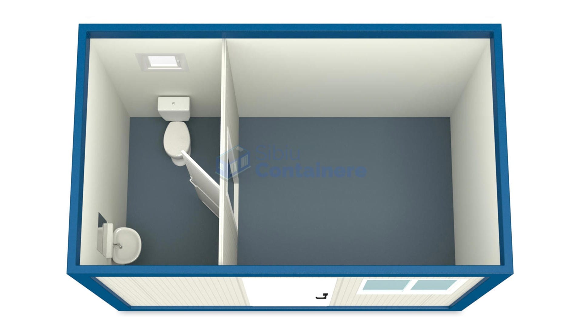 container casa sibiu 4metri albastru2