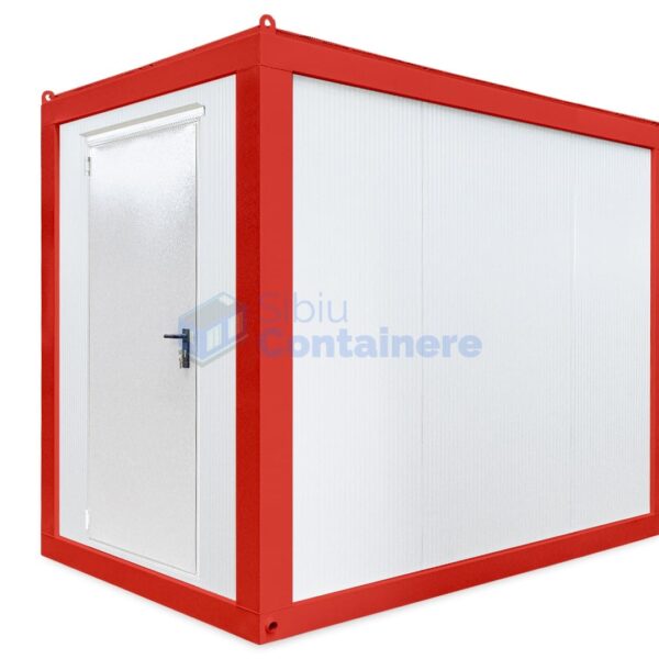 container depozitare sibiu 3metri rosu