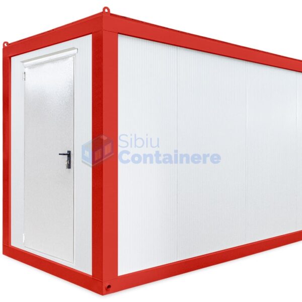 container depozitare sibiu 4metri rosu