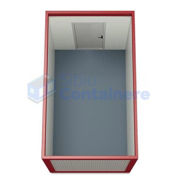 container depozitare sibiu 4metri rosu1
