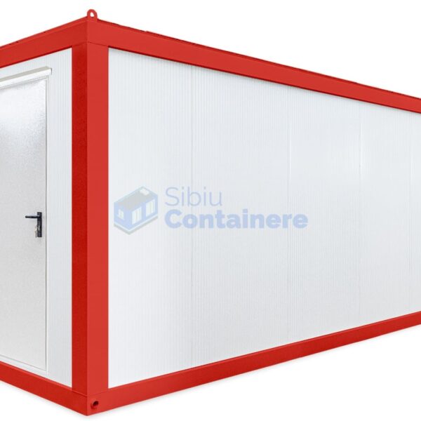 container depozitare sibiu 6metri rosu