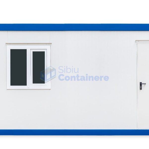 container santier sibiu 6metri 1geam albastru