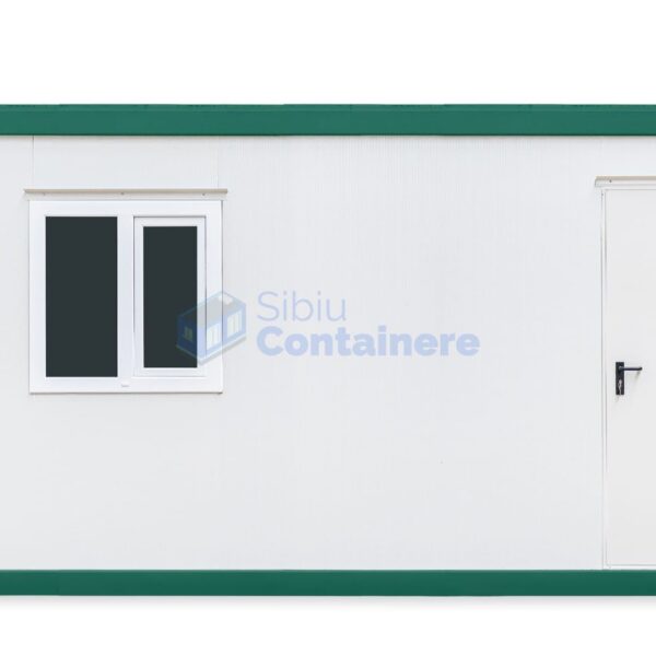 container santier sibiu 6metri 1geam verde
