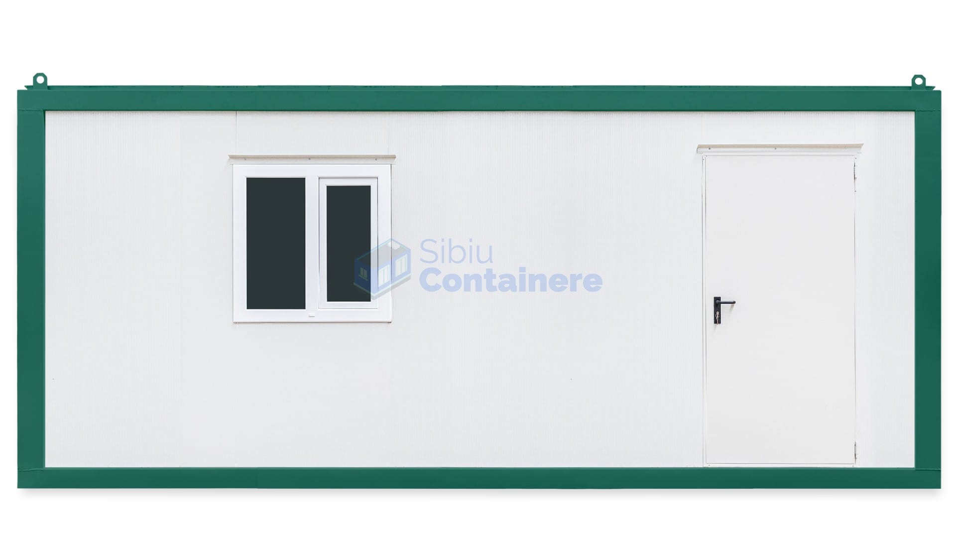 container santier sibiu 6metri 1geam verde